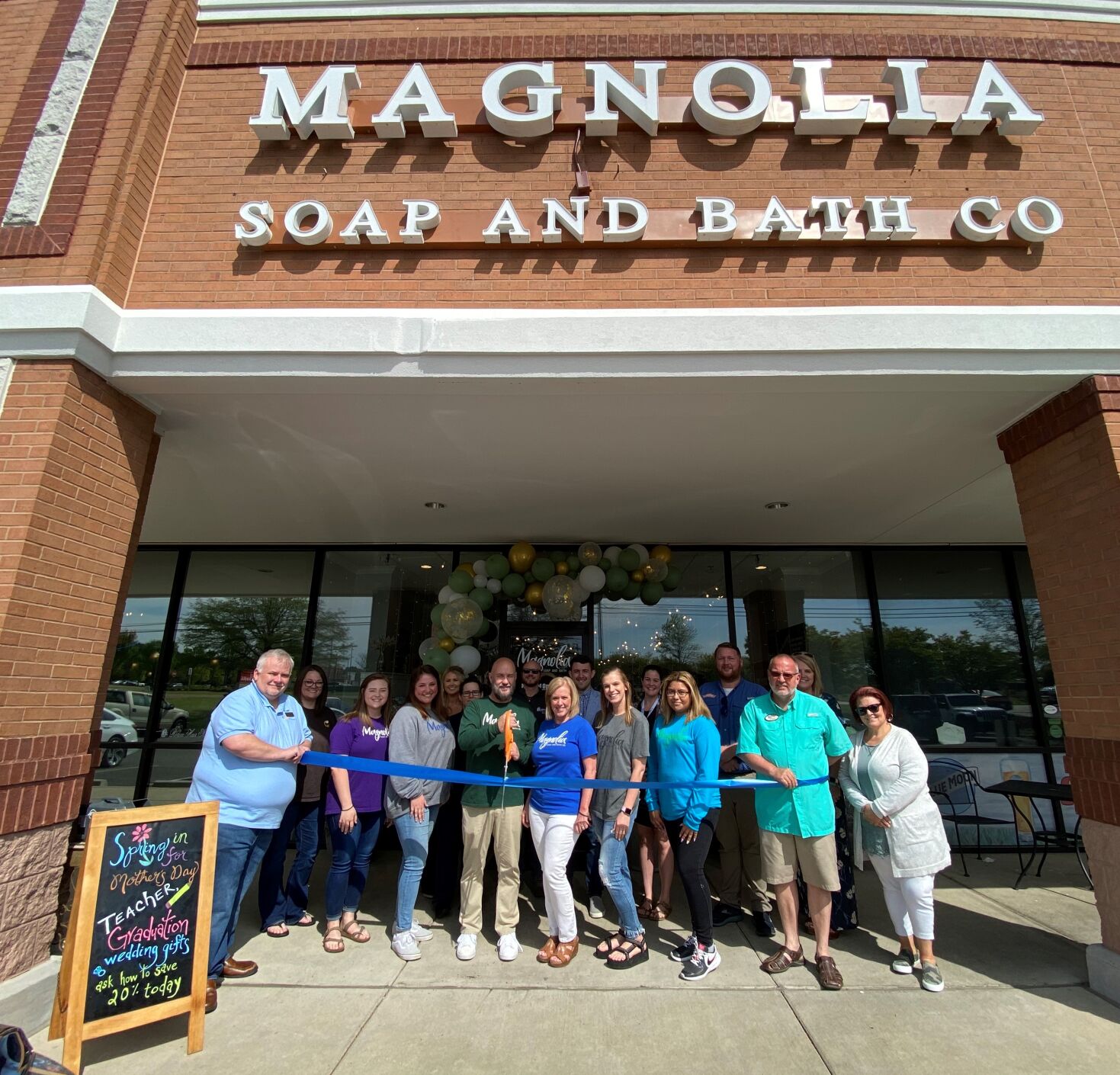 Southaven Chamber of Commerce welcomes Magnolia Soap and Bath Co.